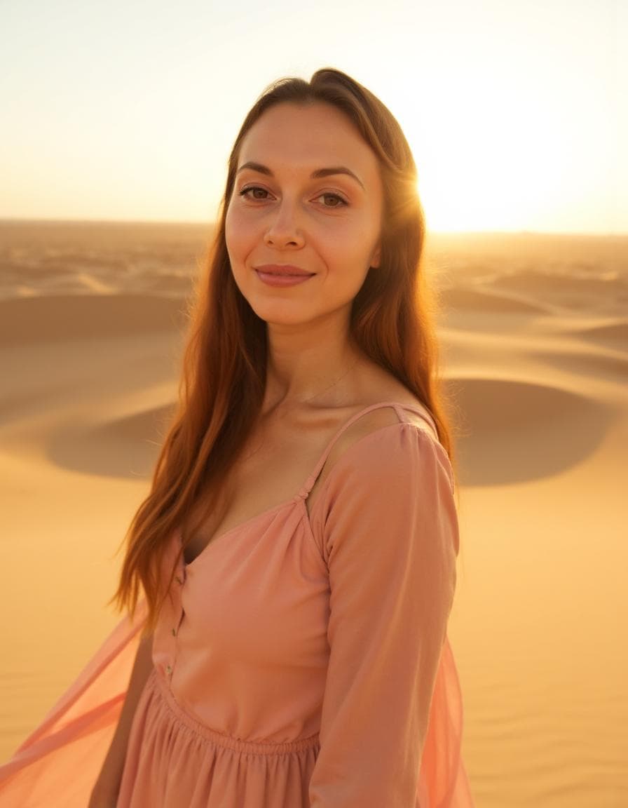Desert Sunset Social Shoot