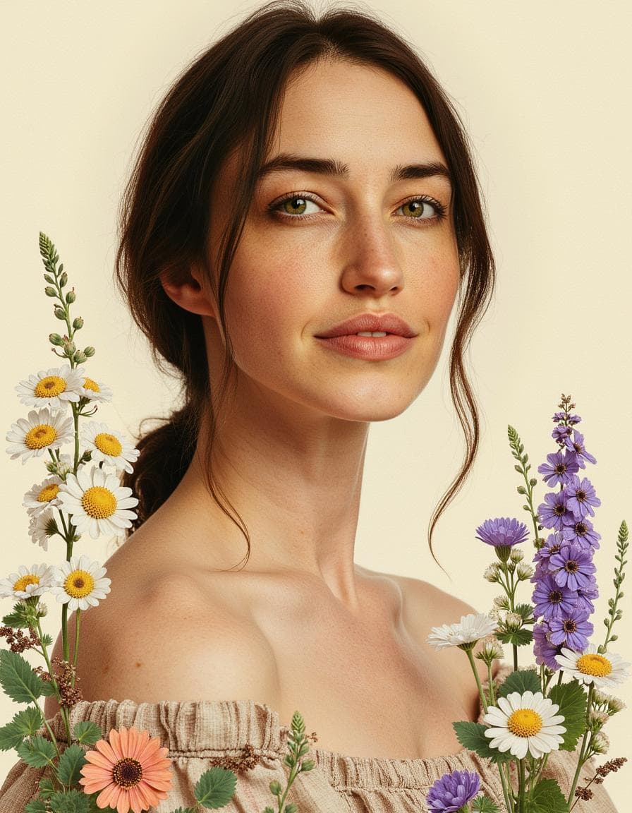 Botaninės iliustracijos portretai preview 6