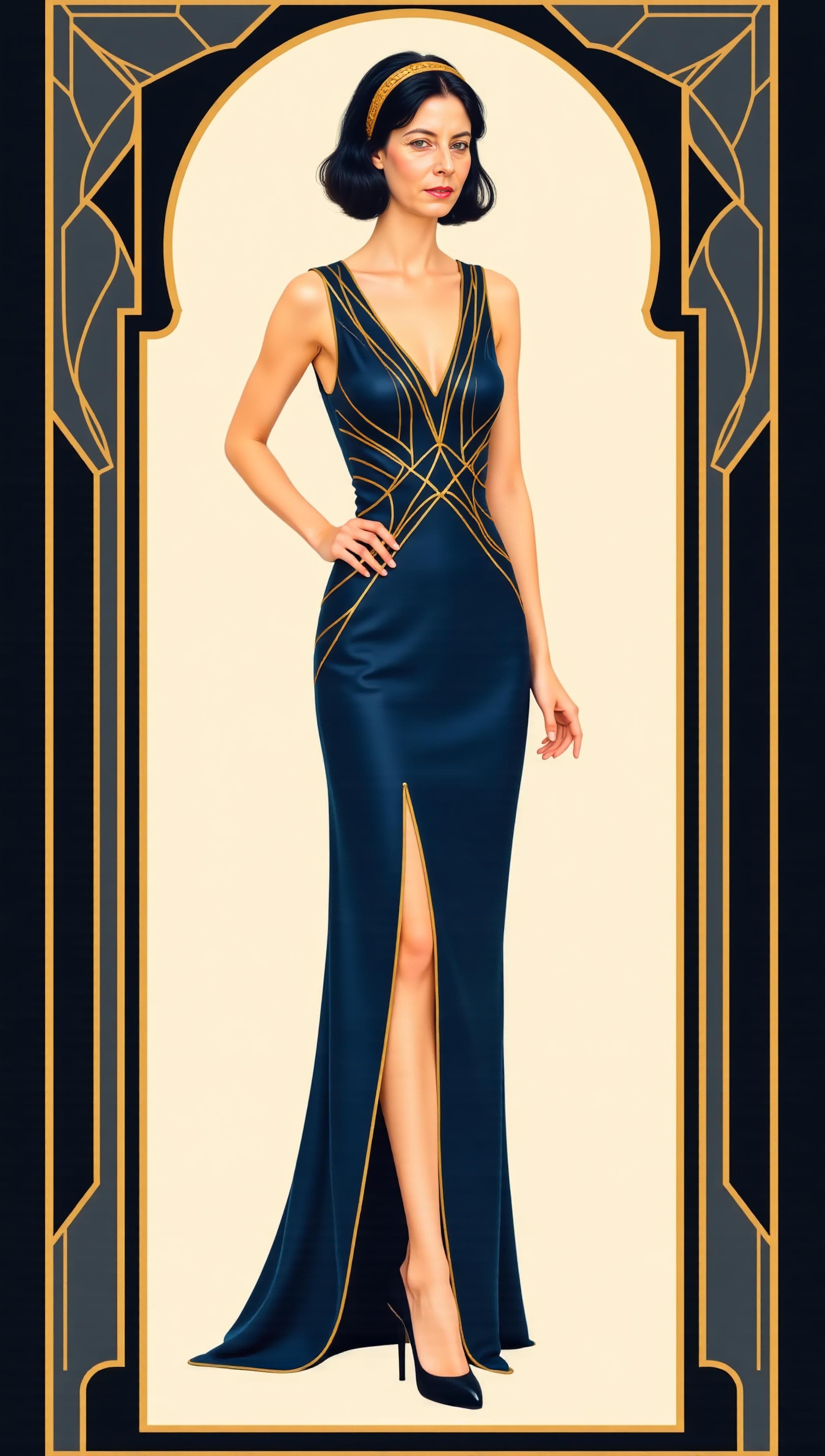 Art deco portretai preview 8